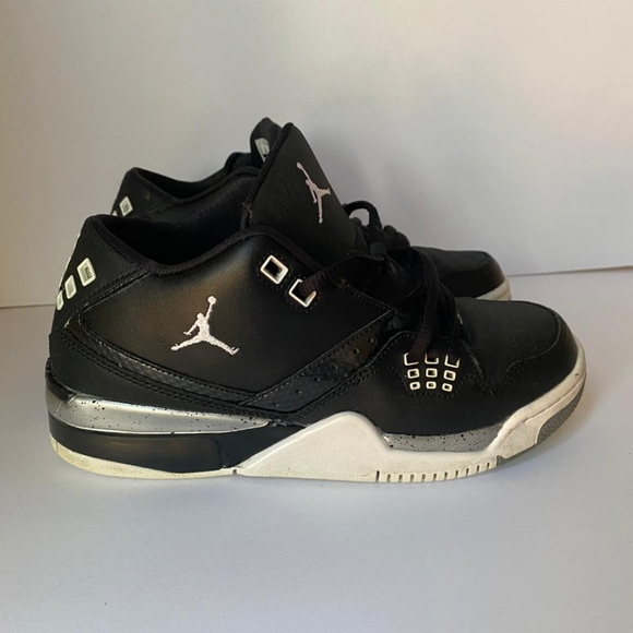 Air Jordan Metallic Oreo Shoes Flight 